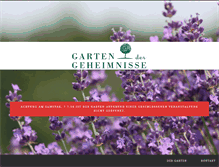 Tablet Screenshot of garten-der-geheimnisse.at
